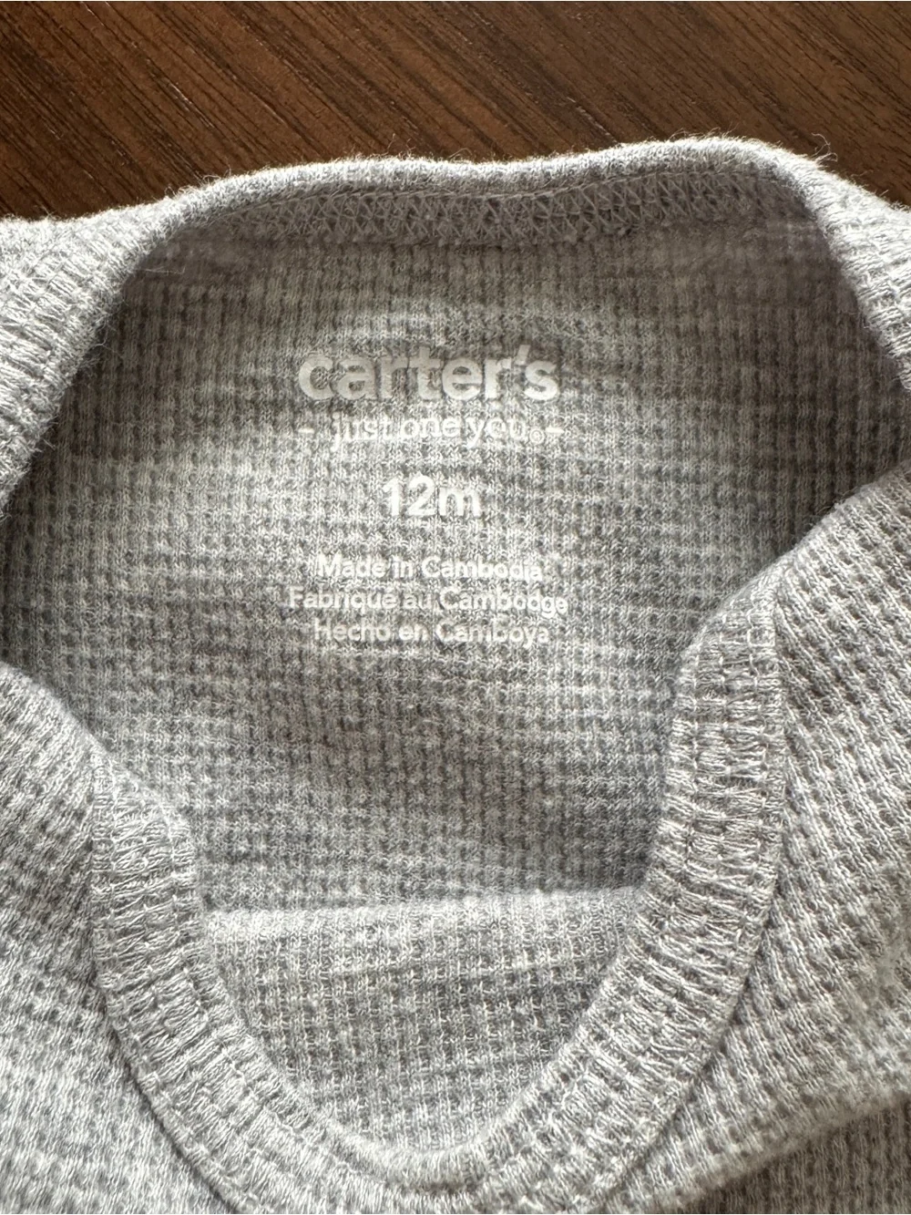 Carter's Long-Sleeve Bodysuit Bundle | 12 months